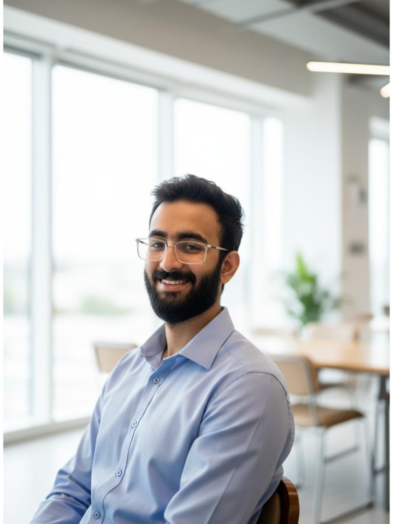 Portrait of Ojas Palorkar, frontend software development engineer